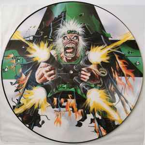 Image of Label Cover of LP - VG/G+ - IRON MAIDEN, No Prayer for the Dying (EMI; EMPD1017, UK 1990, Die Cut Sleeve, Picture Disc), Hairlines over record but picture intact. Some corner creasing to sleeve. ,  - 2326338E