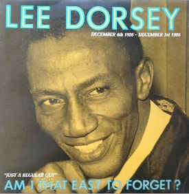 Image of Front Cover of 2xLP - VG/VG+ - LEE DORSEY, Am I That Easy To Forget? (Charly; CDX 21, UK 1987, Gatefold), Sleeve has sticker damage / ghost and writing on front. Wear and considerable creasing along spine,  - 1716588C