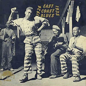 Image of Front Cover of LP - VG/VG+ - VARIOUS ARTISTS, East Coast Blues 1926-1935 (Yazoo Red Label; L-1013, US Reissue), Strong VG+, Split Seam, Edge Wear,  - 4725106E