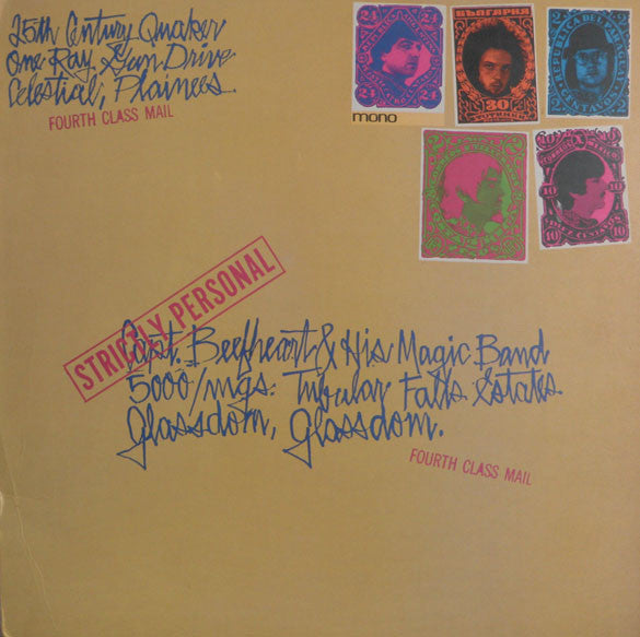 Image of Front Cover of LP - VG+/G+ - CAPTAIN BEEFHEART AND HIS MAGIC BAND, Strictly Personal (Liberty; LBL83172, UK 1968, Gatefold, Mono), Side 2 Heavily Fogged - Plays With Hiss,  - 2826053E