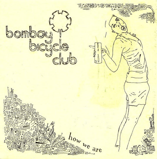 Image of Front Cover of 7" EP - VG+/VG+ - BOMBAY BICYCLE CLUB, How We Are (Mmm...Records; 36428-1, UK 2007, Picture Sleeve), Signed On Front Sleeve By Jack,  - 2526496E