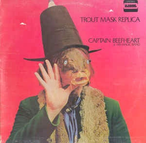 Image of Front Cover of 2xLP - VG/VG - CAPTAIN BEEFHEART AND HIS MAGIC BAND, Trout Mask Replica (Straight; STS 1053, UK 1969, Gatefold, 1st UK issue), Light hairlines. Sleeve has got ringwear and edgewear. ,  - 3926385E