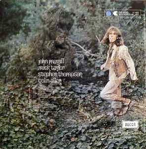 Image of Back Cover of 4024155E: LP - JOHN MAYALL, Blues From Laurel Canyon (Decca Blue Unboxed; SKL.4972, UK 1968, Laminated Gatefold Sleeve, Stereo.) Some Slight Residue From Plastic Inner Which Does Not Affect Play Otherwise Nice Copy  VG+/VG+