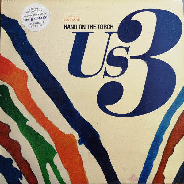 Image of Front Cover of 3624422E: 2xLP - US3, Hand On The Torch (Blue Note  ; 7243 8 29457 1 0, UK 1994, 2 Inners, Includes 8 track "The Jazz Mixes" disc.) Strong G+ (Disc 1 Good, Disc 2 VG)  VG+/G+