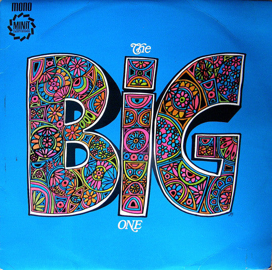 Image of Front Cover of 4644473S: LP - VARIOUS, The Big One (Minit; MLL 40007E, UK 1968, Laminated Front Sleeve, Mono) Hairlines. Slight surface noise on side 2. Creasing to laminate, ring and edge wear, discolouration.  VG/VG