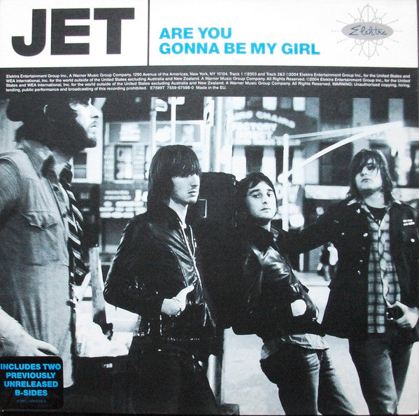 Image of Front Cover of 0924091E: 12" - JET, Are You Gonna Be My Girl (Elektra; E7599T, Europe 2004, Gatefold)   VG+/VG+