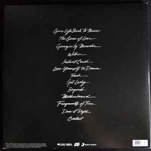 Image of Back Cover of 2xLP - NEW/NEW - DAFT PUNK, Random Access Memories (Sony; 88883716861, Europe 2017 Reissue, Gatefold, Booklet), , 'Random Access Memories' is the fourth studio album by Daft Punk. It features collaborations with Pharrell Williams, Julian Casablancas, Chic guitarist Nile Rodgers, Panda Bear and Giorgio Moroder. It's warm, emotional, heroic, moving and epic. It's a total testament to the eternal power of disco that elevates the soul by energising the body. It's performs disco's oldest t