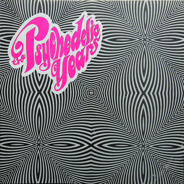 Image of Label Cover of 0616074C: 4xLP - VARIOUS, Psychedelic Years (Knight Records; PSDLP 47003, UK 1990, Box Set, Insert) Strong VG  VG/VG