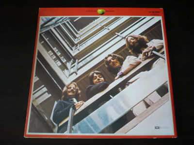 Image of Back Cover of 0125179E: 2xLP - THE BEATLES, 1962-1966 (Apple; 1A 184-05307, Netherlands 1978, Gatefold, 2 Inners) Strong VG, Spine Faded  VG+/VG