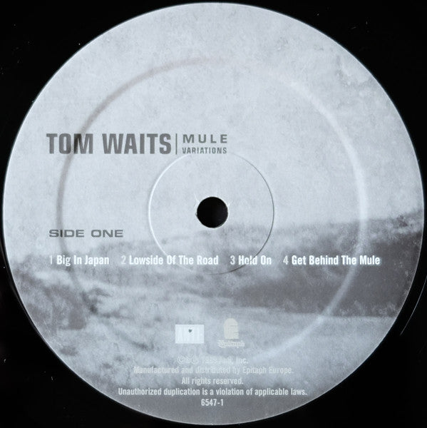 Image of Label Cover of 2xLP - VG/VG - TOM WAITS, Mule Variations (Anti; 65471, Europe 1999, Gatefold, 180 Gram Vinyl), Hairlines, edge & ring wear,  - 3946009S