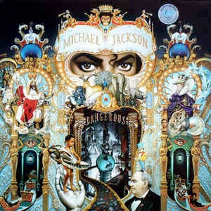 Image of Front Cover of 2xLP - VG/VG - MICHAEL JACKSON, Dangerous (Epic; 465802 1, Europe 1991, 2 Inners), ,  - 2826171E