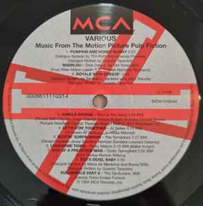 Image of Label Cover of LP - NEW/NEW - VARIOUS, Pulp Fiction - OST (Back To Black; 1111031, Europe 2016 Reissue, 180 Gram Vinyl), , Dick Dale's surf-guitar provided the memorable title theme ('Misirlou'), for Quentin Tarantino's 1994 smash, and although that sound runs throughout the soundtrack (along with bits and pieces of dialog from the movie), this is a pretty eclectic bunch of really terrific songs. Where else are you going to find Chuck Berry, Maria McKee, Al Green, The Statler Brothers, Kool and the