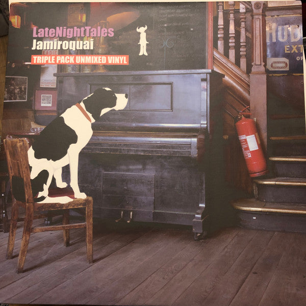 Image of Front Cover of 3xLP - VG/VG - JAMIROQUAI, LateNightTales (LateNightTales; ALNLP10, UK 2003, 3 Inners), Light storage marks, plays with a little background noise in places. Promo sticker over barcode.,  - 4715048C