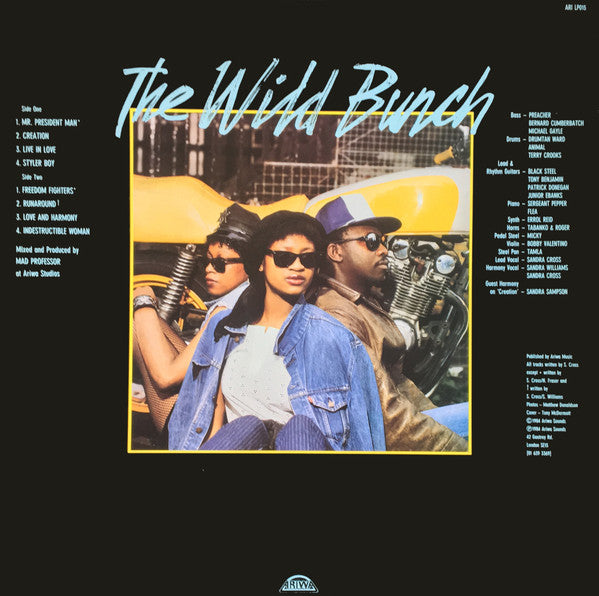 Image of Back Cover of LP - VG/G+ - WILD BUNCH, Wild Bunch (Ariwa; ARILP015, UK 1984), Some hailine and light marks, plays VG,  - 1146397S