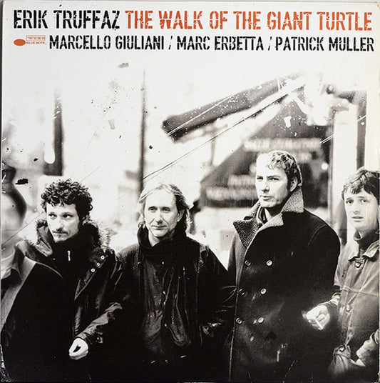 Image of Front Cover of 4614164C: 2xLP - ERIK TRUFFAZ, Walk Of The Giant Turtle (Blue Note; 583144 1, France 2003) 5cm seam split to top of sleeve. Discs have some storage marks and scuffs.  G+/VG