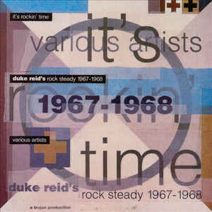 Image of Front Cover of LP - EX/EX - VARIOUS ARTISTS, It's Rockin' Time: Duke Reid's Rock Steady 1967 - 1968 (Trojan Records; TRLS 279, UK 1989), Lovely copy all around.,  - 2446241S