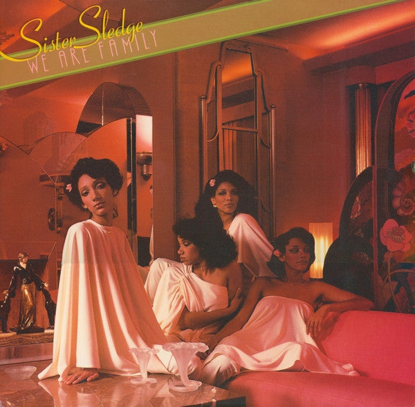 Image of Front Cover of LP - VG/G+ - SISTER SLEDGE, We Are Family (Atlantic / Cotillion; K 50587, UK 1979), Light marks only. Sleeve opening is taped.,  - 3716076C