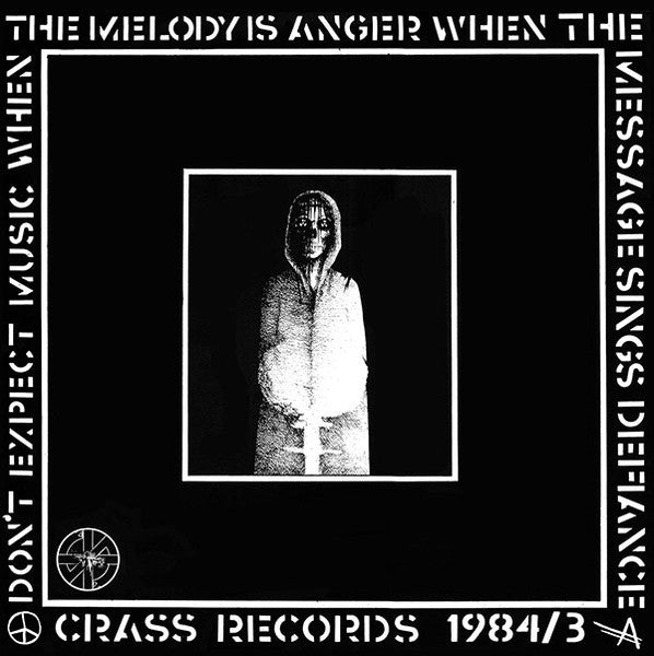 Image of Back Cover of 2xLP - VG+/VG - VARIOUS, Bullshit Detector 3 (Crass; 1984/3, UK 1984, Poster Sleeve), ,  - 2626144E