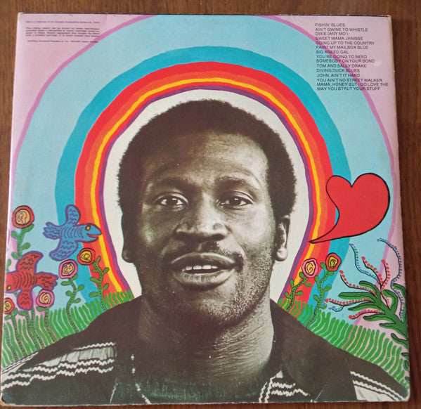 Image of Back Cover of 2xLP - VG/VG+ - TAJ MAHAL, The Real Thing (CBS Smooth Orange ; 66288, UK 1971, Inside Loading Gatefold Sleeve), ,  - 2946188S