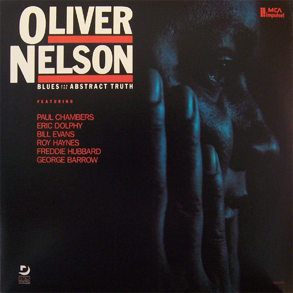 Image of Front Cover of LP - VG+/VG+ - OLIVER NELSON, Blues and the Abstract Truth (MCA; MCA-5659, US 1986 Reissue, Inner), A couple of light hairlines only.,  - 4026270E