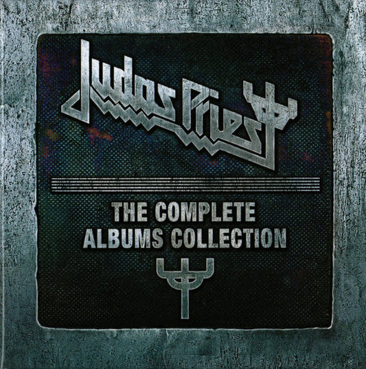 Image of Front Cover of 19xCD - VG+/VG+ - JUDAS PRIEST, Complete Albums Collection (Sony; 88697967872, UK 2011, Box Set, Card Sleeves + Booklet), Light Marks On Some Discs, Doesn't Affect Play,  - 3456038S