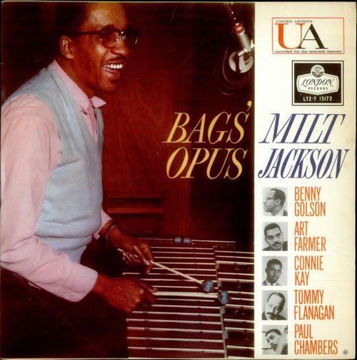 Image of Front Cover of LP - VG/VG - MILT JACKSON, Bags' Opus (London; LTZ-T 15172, UK 1959, Flipback Sleeve, Mono), Light marks only,  - 4316436C