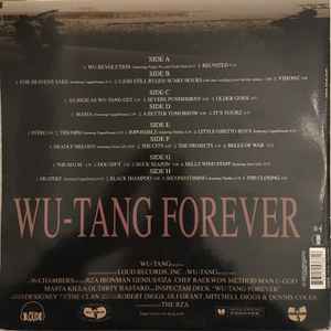 Image of Back Cover of 4xLP - G/G - WU-TANG, Wu-Tang Forever (Loud; 74321 45768 1, Europe 1997, Gatefold), Tatty sleeve with creases, edge and ringwear, tears etc. Records are very marked.,  - 3826068E