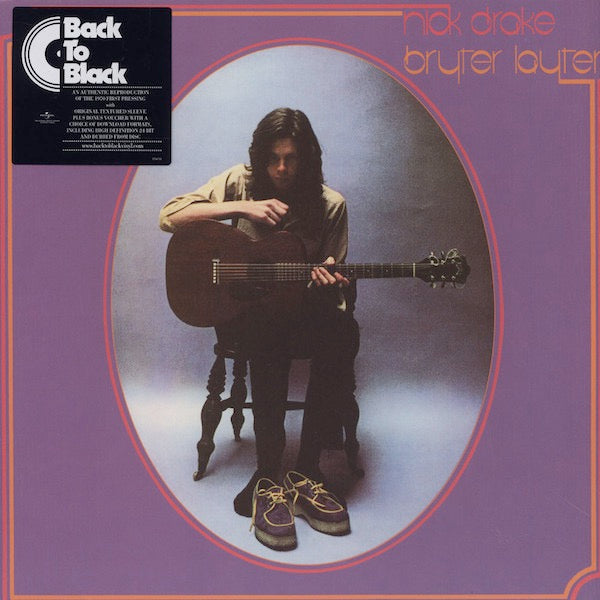 Image of Front Cover of LP - NEW/NEW - NICK DRAKE, Bryter Layter (Back To Black; 3734755, UK 2013 Reissue, Textured Sleeve, Inner, 180 Gram Vinyl), ,  - 6016039C