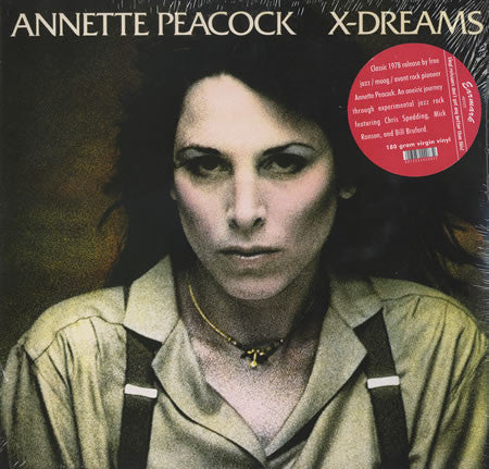 Image of Front Cover of 4744352S: LP - ANNETTE PEACOCK, X-Dreams (Earmark; 42083, Italy 2006 Reissue, 180 Gram Vinyl)   VG+/VG+