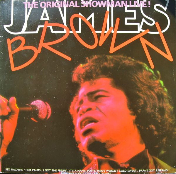 Image of Front Cover of 2xLP - VG/VG+ - JAMES BROWN, The Original Showman Live! (Streetlife; 2662021, Europe 1988), ,  - 3826220E