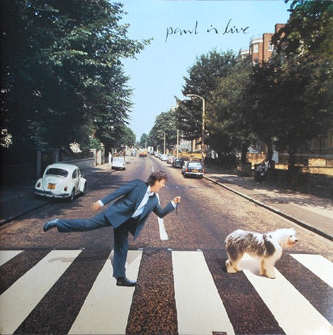 Image of Front Cover of 2xLP - VG/VG - PAUL MCCARTNEY, Paul Is Live (Parlophone; 7243 8 27704 1 1, UK 1993, Gatefold, 2 Inners, With "The New World Tour" Programme), Sleeve has some light fading & wear along spine.,  - 2716151C