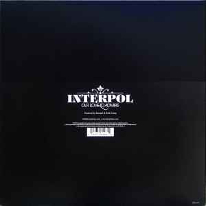 Image of Back Cover of 5044001S: 2xLP - INTERPOL, Our Love to Admire (Capitol; 96248, UK 2007, Gatefold Stickered Sleeve, 2 Inners) Light edge wear. hype sticker  VG/VG+