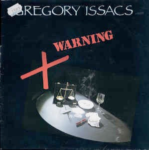 Image of Front Cover of 4644075S: LP - GREGORY ISAACS, Warning (Serious Business; SSB/LP/00003, UK 1990)   VG/VG+