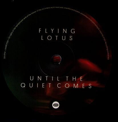 Image of Label Cover of 5024380E: 2xLP - FLYING LOTUS, Until The Quiet Comes (Warp; WARPLP230, UKEurope 2012, 2 Inners & Insert, 180 Gram Vinyl)   VG+/VG+