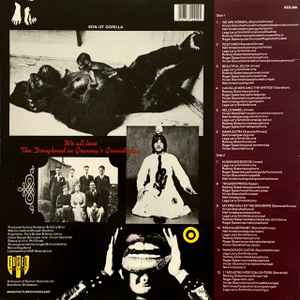 Image of Back Cover of 4144080S: LP - BONZO DOG BAND, The Doughnut In Granny's Greenhouse  (Edsel; XED209, UK 1987 Reissue, Gatefold) Sticker Residue on Sleeve  VG/VG+