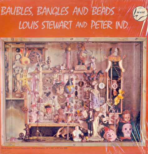 Image of Front Cover of LP - VG/VG+ - LOUIS STEWART & PETER IND, Baubles, Bangles And Beads (Wave; LP 12, UK 1976), A handful of very light hairlines on the disc. Writing on sleeve rear and a few creases.,  - 1626024E