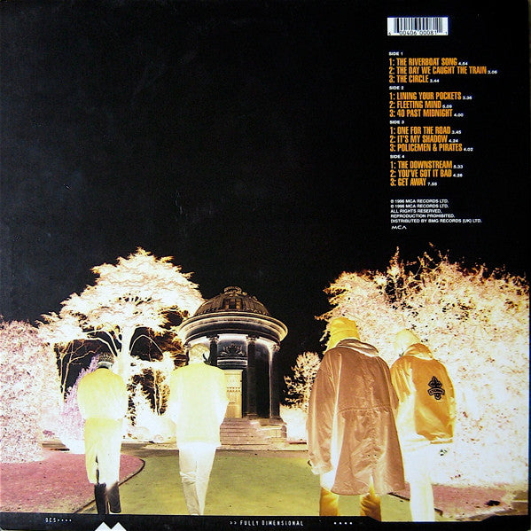 Image of Back Cover of 4944344S: 2xLP - OCEAN COLOUR SCENE, Moseley Shoals (MCA; MCA60008, UK 1996, Stickered Gatefold, 2 Inners) Edge Wear  VG/VG+