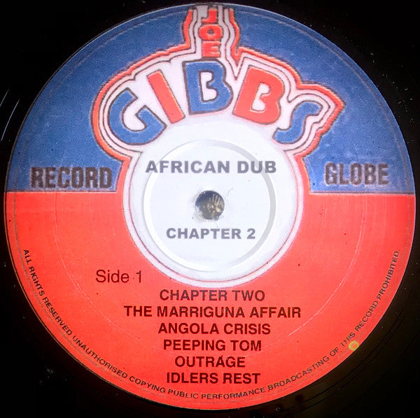 Image of Label Cover of LP - NEW/NEW - JOE GIBBS & THE PROFESSIONALS  , African Dub - All Mighty Chapter 2 (Joe Gibbs; STU16LP008, UK 2020 Reissue), ,  - 3416451C