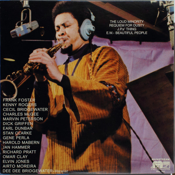 Image of Back Cover of LP - VG+/VG - FRANK FOSTER, Loud Minority (Mainstream; MRL 349, US 2002 Reissue, Gatefold), ,  - 3526312E