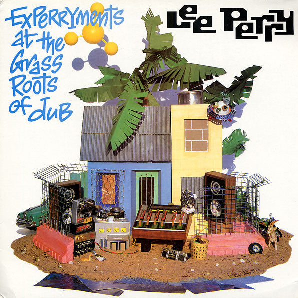 Image of Front Cover of 4624193E: LP - LEE PERRY & MAD PROFESSOR, Experryments At The Grass Roots Of Dub (Ariwa; ARILP155, UK 1995)   G/G+