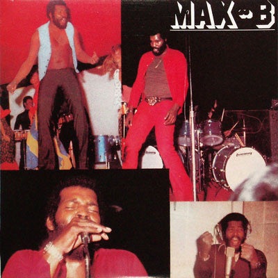 Image of Front Cover of LP - VG+/VG - MAX B, Max B (Wah-Wah; WBSLP006, Spain 2001 Reissue), One bumped corner. Light hairlines.,  - 1026321E