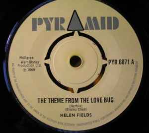 Image of Front Cover of 7" - /G+ - HELEN FIELDS / VERIABLE RELUCTANCE, Theme From The Love Bug / Blow In My Ear (Pyramid; , UK 1969, 4 prong centre), Marks on disc. Light background clicks. WOL.,  - 2556120S