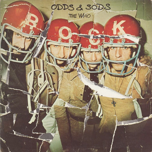 Image of Front Cover of LP - VG+/VG+ - THE WHO, Odds & Sods (Track; 2406 116, UK 1974, Die Cut Sleeve With In Concert Photo Inside and Braille On Rear Sleeve, Insert), ,  - 4925292E