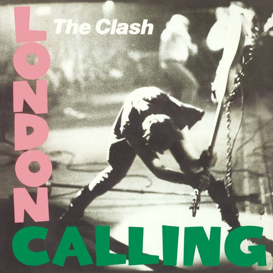 Image of Front Cover of 2xLP - NEW/NEW - THE CLASH, London Calling (Columbia; 88875112701, Europe 2015 Reissue, 2 Inners, 180 Gram), , Reissue of the 1979 and third album by 'the only band that matters'. It features all 19 of the original tracks, including the hidden hit 'Train in Vain. Bursting at the seams with creative energy, The Clash's stunning 1979 double album is now considered one of the greatest albums of all time. With ex-Mott the Hoople producer Guy Stevens harnessing their sound as never before