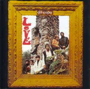 Image of Front Cover of 4614119C: LP - LOVE, Da Capo (Elektra Red; ELK42011, Germany 1980s Reissue) Strong VG, Clean glossy vinyl, Very light hairlines, Sleeve has spine pinching  VG/VG