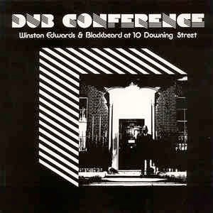 Image of Front Cover of 5154168S: LP - WINSTON EDWARDS & BLACKBEARD AT 10 DOWNING STREET, Dub Conference (Studio 16 ; WE0010, UK 2000s Reissue)   NEW/NEW