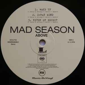 Image of Label Cover of 2xLP - NEW/NEW - MAD SEASON, Above (Music On Vinyl; MOVLP169, Europe 2013, Gatefold, Insert, 180 Gram Black Vinyl), ,  - 2956357S