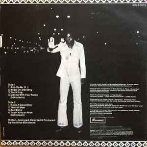 Image of Back Cover of LP - VG/EX - HAMILTON BOHANNON, South African Man (Brunswick; BRLS 3013, UK 1975, Laminated Front Sleeve), Creasing on sleeve.,  - 4246273S