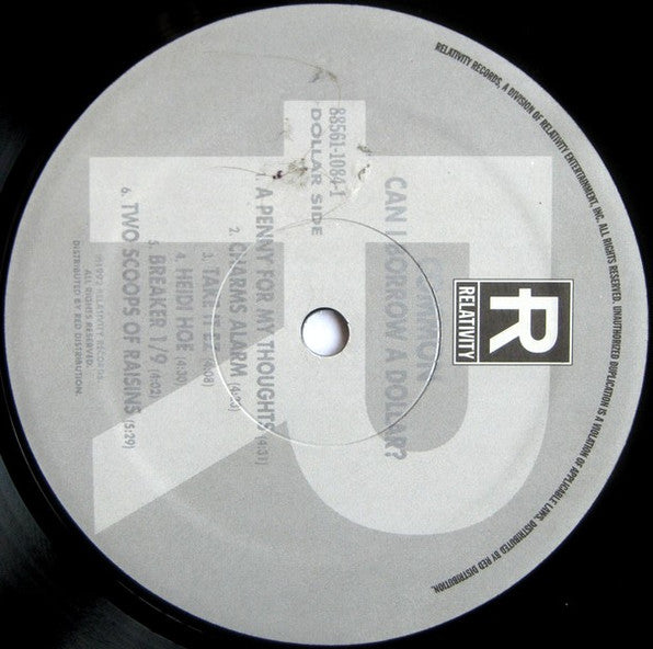 Image of Label Cover of 12" - VG+/VG - COMMON, Can I Borrow A Dollar? (Relativity; 88561-1084-1, US 1998), Light marks only. WOL. Sleev in shrinkwrap (opened).,  - 4126462E