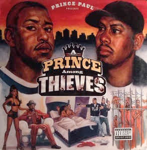 Image of Front Cover of 2xLP - VG/VG+ - PRINCE PAUL, A Prince Among Thieves (Tommy Boy ; TBV 1210, UK 1999, Picture Sleeve), Some edewear & rinwear to sleeve.,  - 3426157E